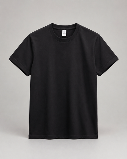 Premium Everyday Cotton Crew-Neck T-Shirt