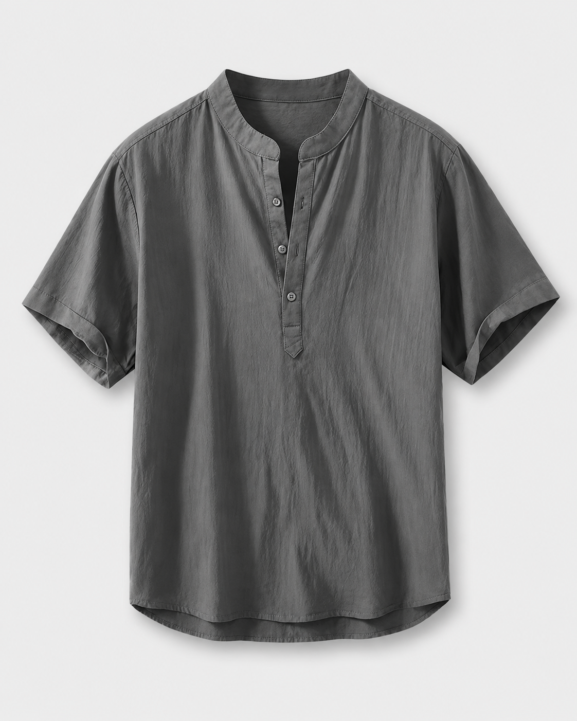 Short-Sleeve Camp-Collar Shirt