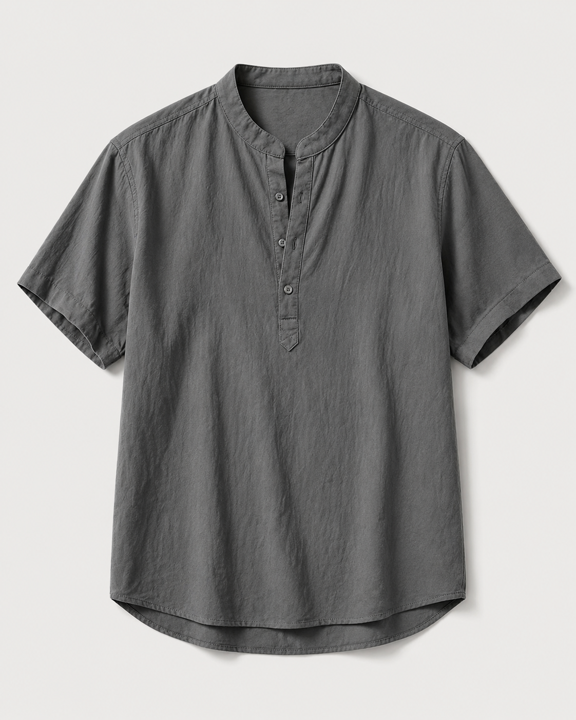 Short-Sleeve Camp-Collar Shirt