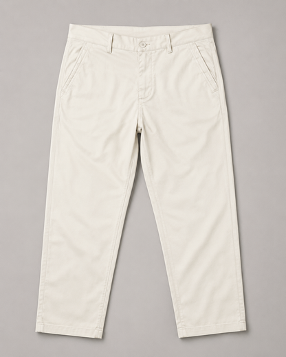 Classic Straight-Leg Chino Trousers