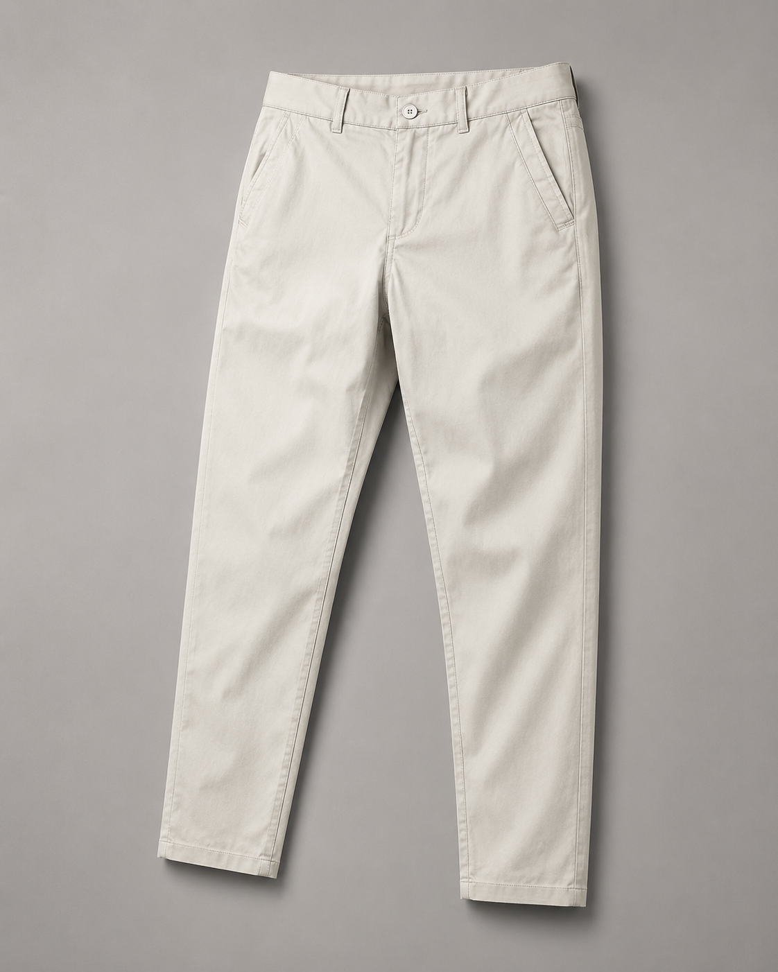 Classic Straight-Leg Chino Trousers