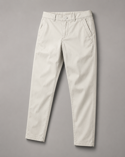 Classic Straight-Leg Chino Trousers