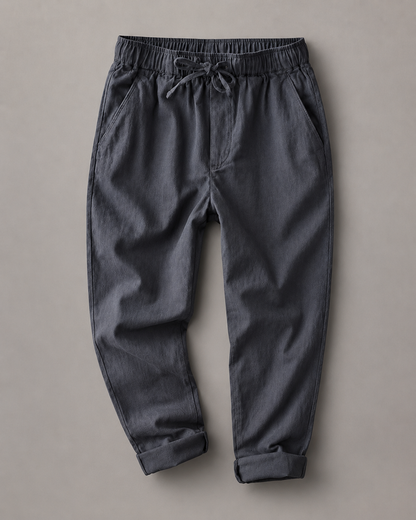 Relaxed Drawstring Everyday Trousers