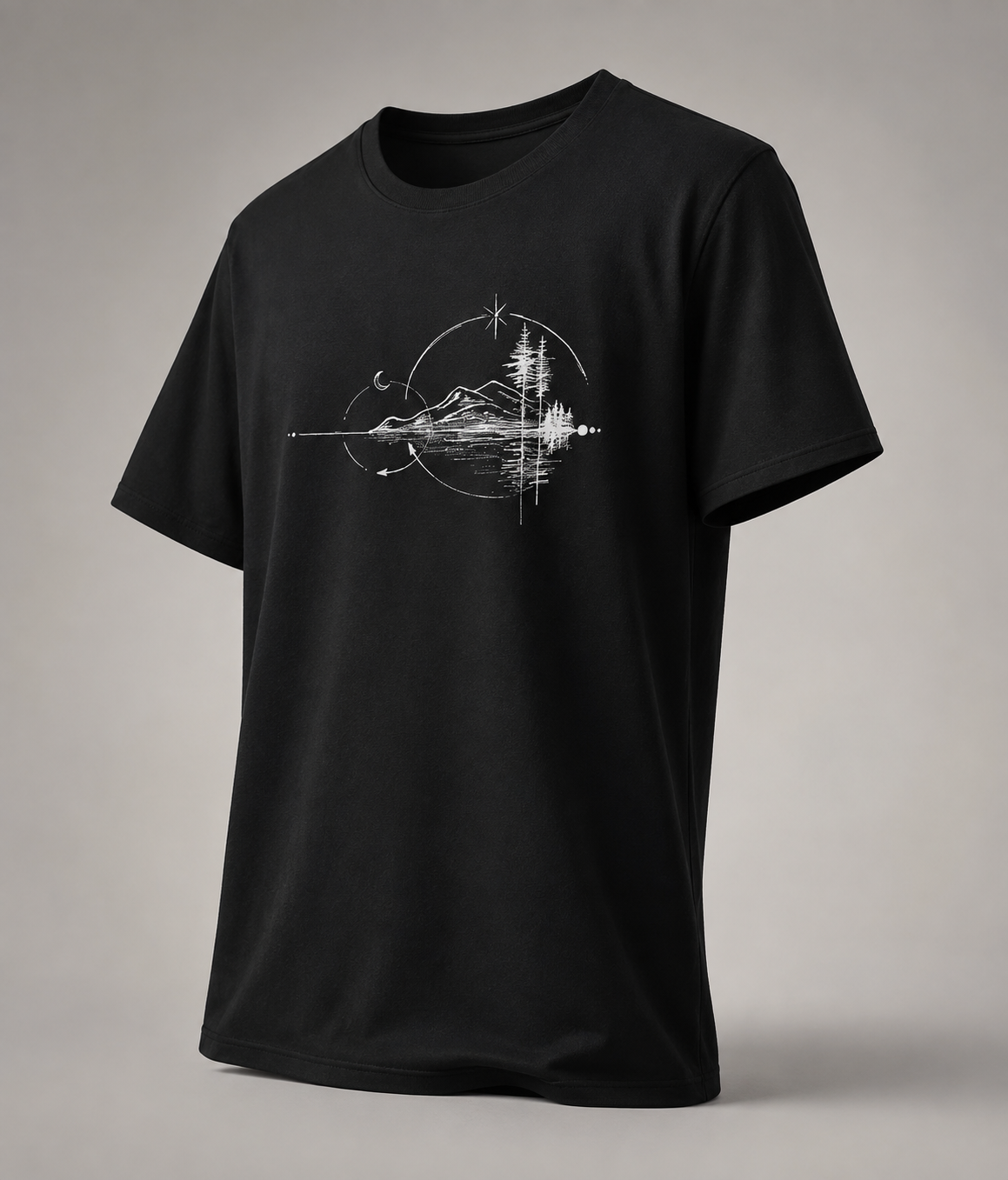 Graphic Crew-Neck T-Shirt