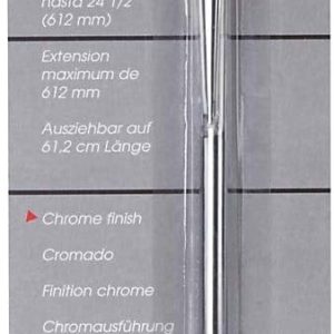 Quartet Pocket Pointer, Extends to 24-1/2", for Presentations, Chrome Finish (V18001), 1 Count (Pack of 1)